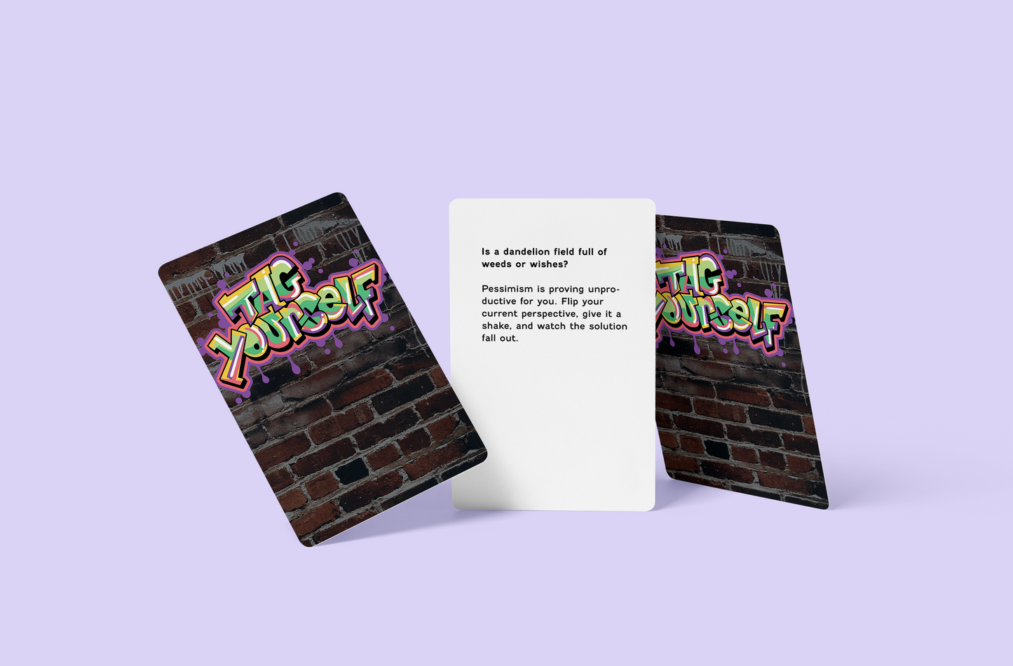 Tag Yourself Oracle Deck - OG Matte